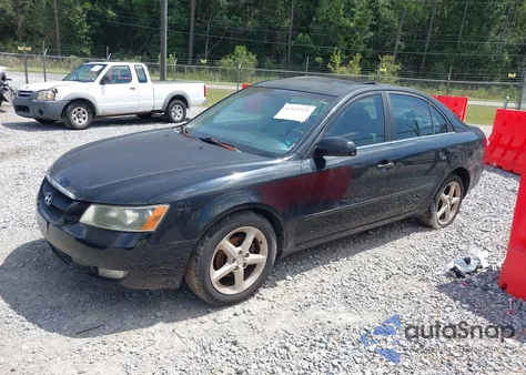 2007 Hyundai Sonata Gls z USA, uszkodzony, nr VIN 5NPET46C87H221350